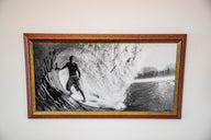 RISING SUN - ANDY IRONS - THIS FRAME CONTAINS GLASS