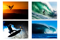 SET OF 4 PRINTS "VIBRANT" - SIZE A3 (42CM X 29.7CM)