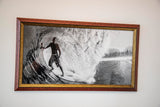 RISING SUN - ANDY IRONS - THIS FRAME CONTAINS GLASS