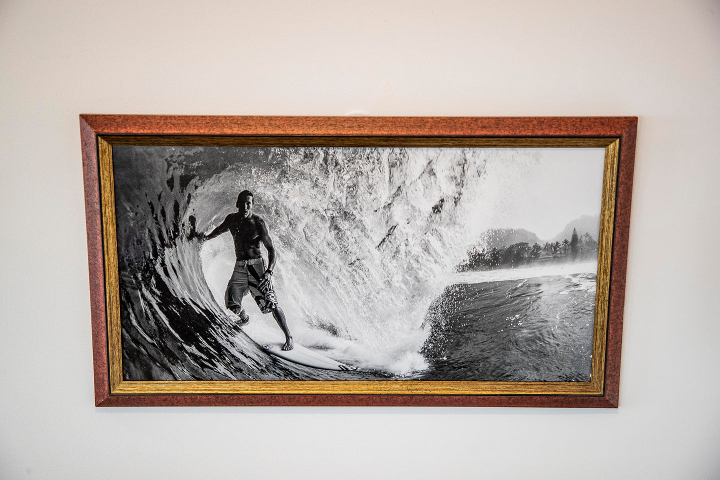 RISING SUN - ANDY IRONS - THIS FRAME CONTAINS GLASS