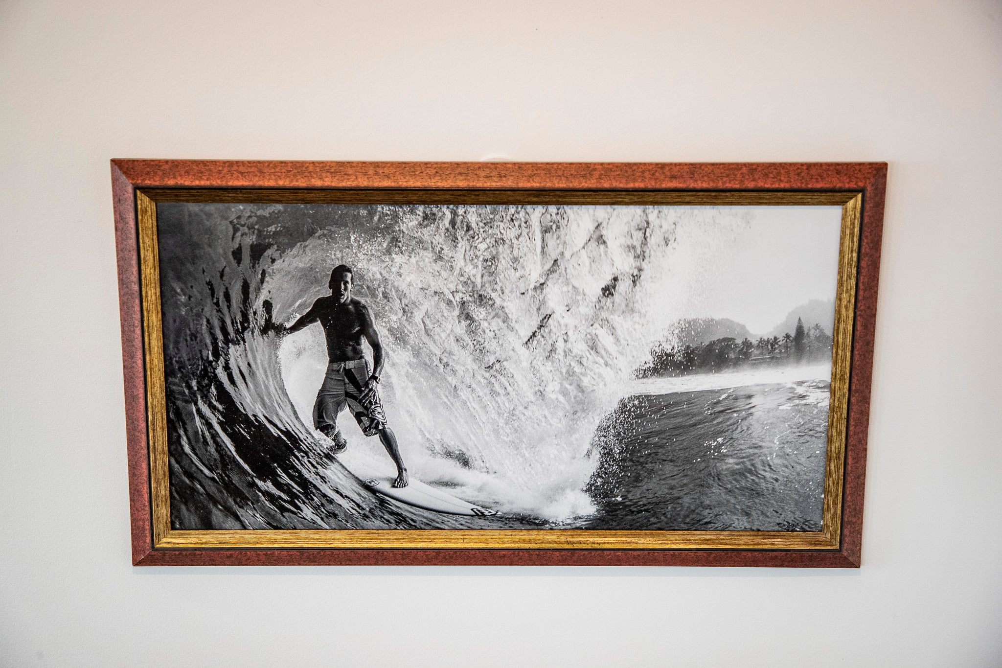 RISING SUN - ANDY IRONS - THIS FRAME CONTAINS GLASS