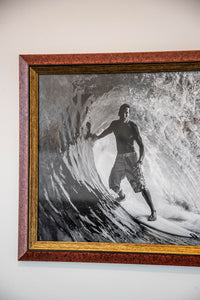 RISING SUN - ANDY IRONS - THIS FRAME CONTAINS GLASS