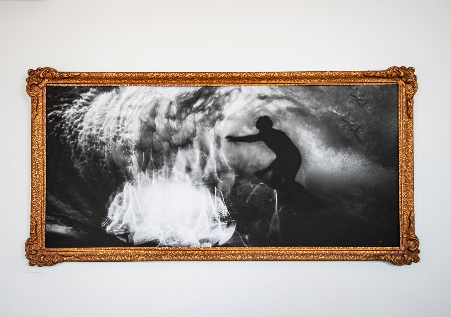 SMOKE FILLED ROOM // FRAMED CANVAS PRINT