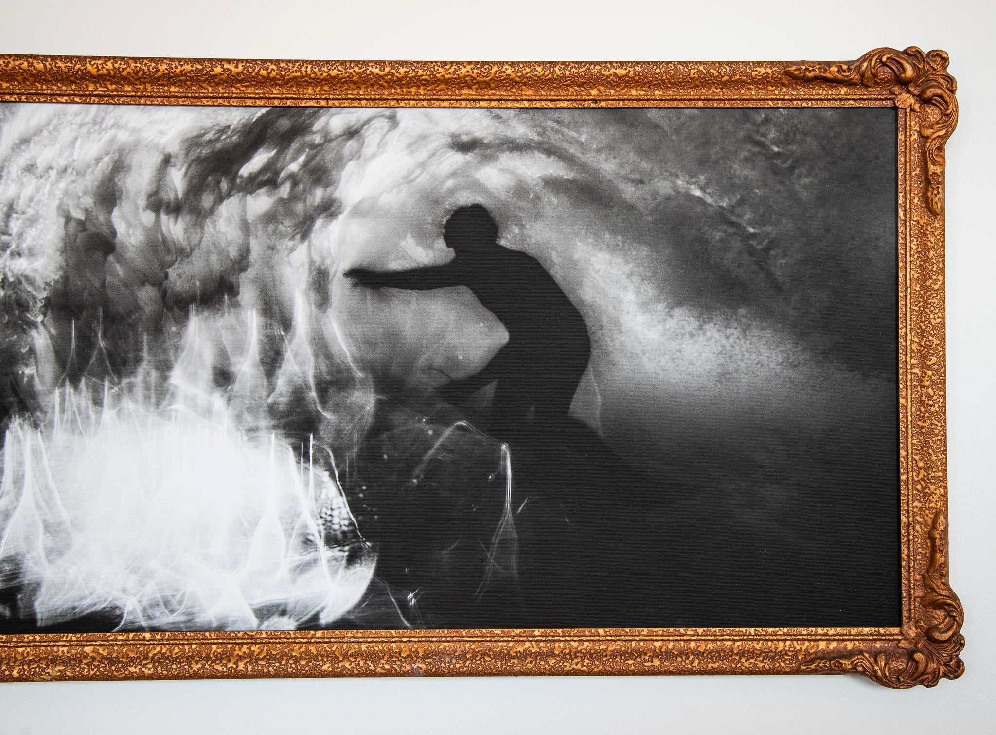 SMOKE FILLED ROOM // FRAMED CANVAS PRINT