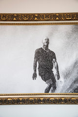 FAINTEST STARS // CHIPPA WILSON // FRAMED CANVAS // SIZE = 118cm x 76cm
