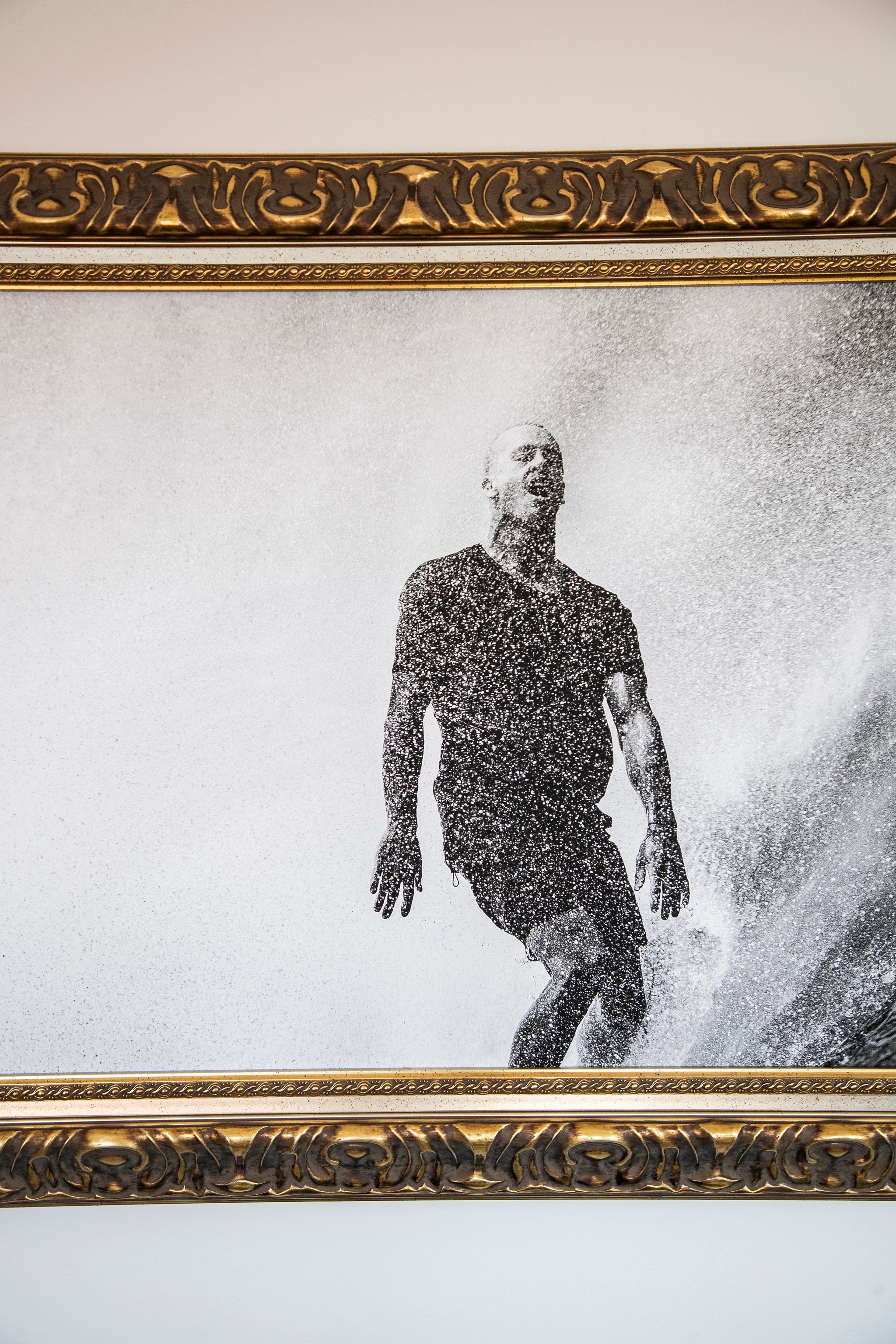 FAINTEST STARS // CHIPPA WILSON // FRAMED CANVAS // SIZE = 118cm x 76cm