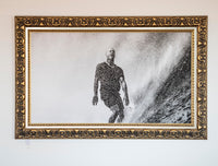 FAINTEST STARS // CHIPPA WILSON // FRAMED CANVAS // SIZE = 118cm x 76cm