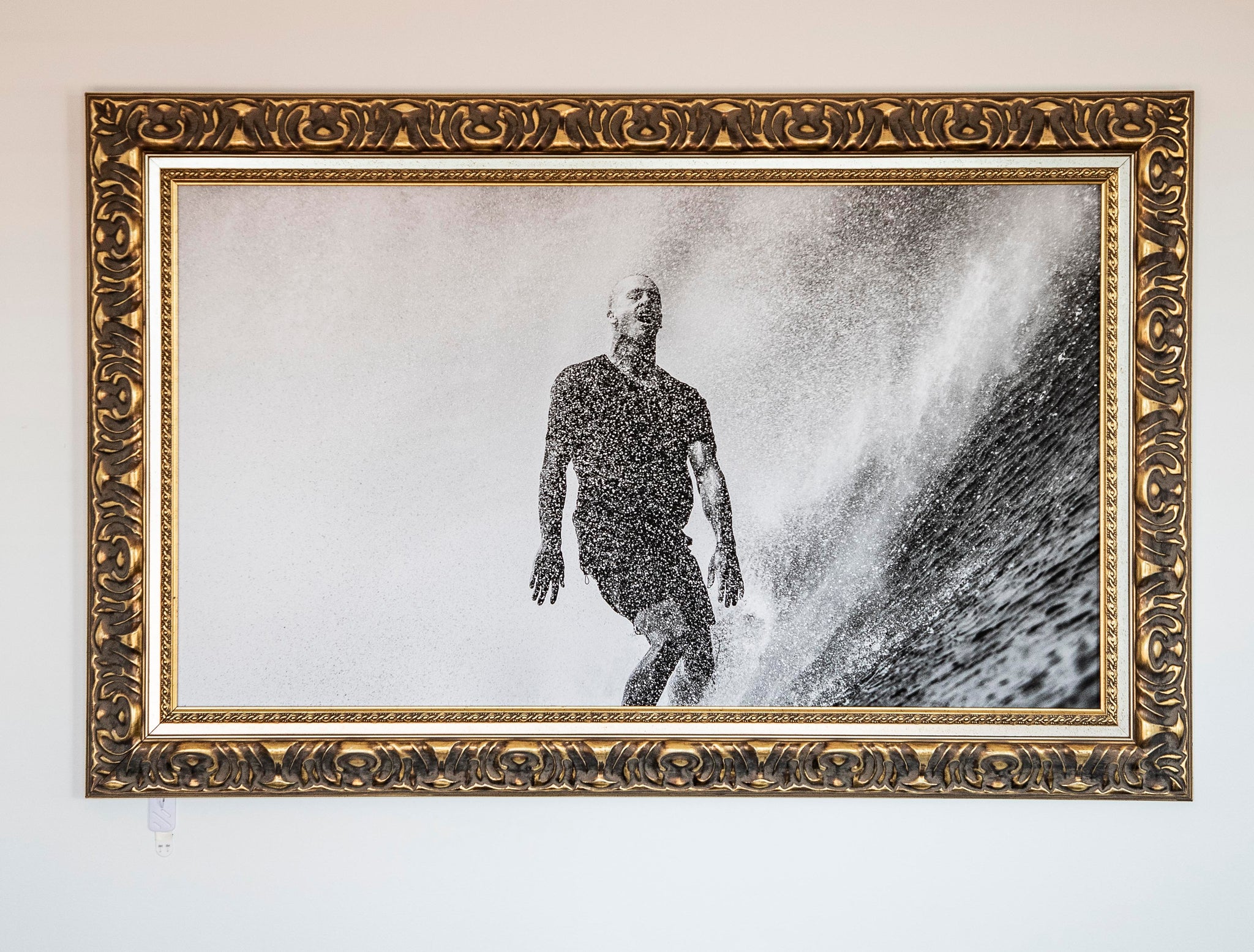 FAINTEST STARS // CHIPPA WILSON // FRAMED CANVAS // SIZE = 118cm x 76cm